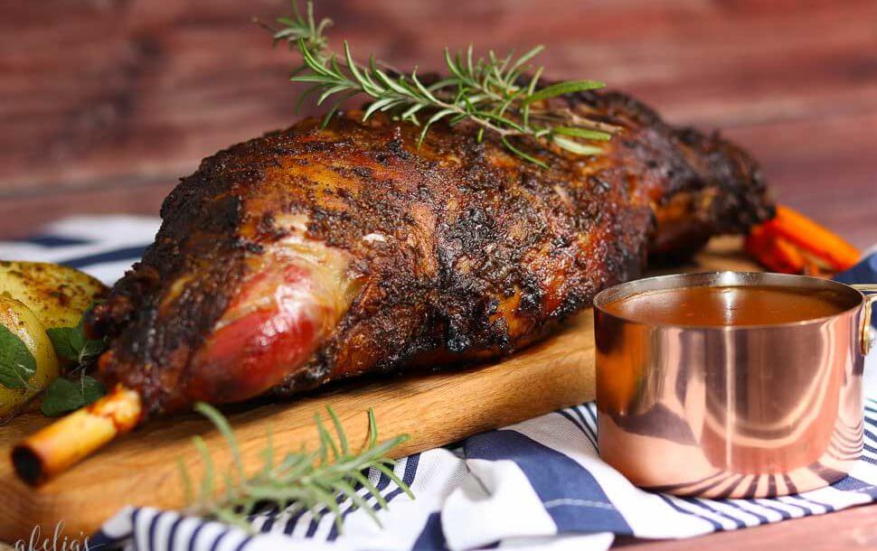 Hosting The Perfect South Asian Holiday Dinner – Roasted Masala Leg of Lamb. 