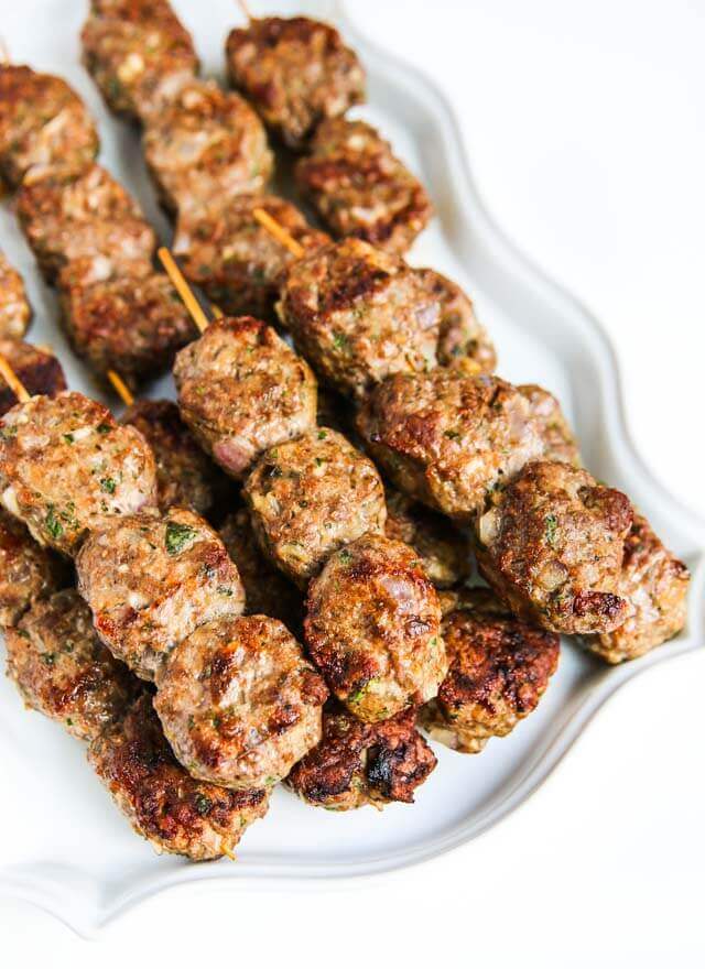 Hosting The Perfect South Asian Holiday Dinner – Mini Masala Turkey Kebabs.