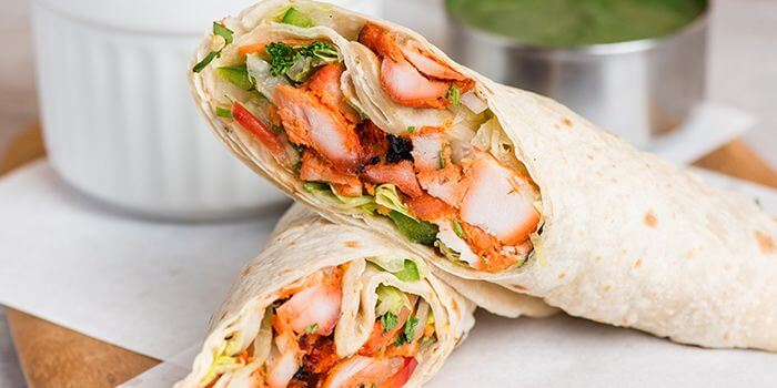 Healthy Back-to-School Meal Prep Ideas: South Asian Edition – Tandoori Chicken Wraps. 