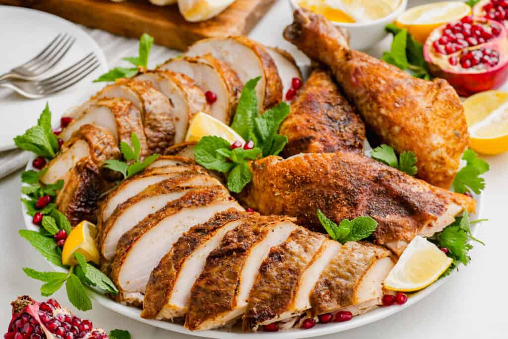 From Turkey to Tikka: How to Add a South Asian Twist to Your Thanksgiving Spread – Masala Roasted Turkey.