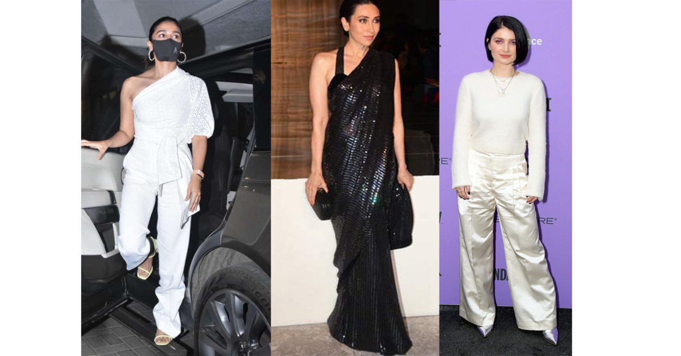 Karishma Kapoor Fucking Video - From Behind Her Eyes To Bollywood: Karisma Kapoor, Alia Bhatt & More â€”  Check Out Bollywood's Major Monochromatic Style Moments