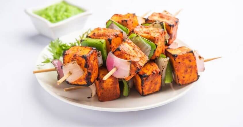 Spice Up Your Summer BBQ With These 5 Mouthwatering South Asian Recipes To Share With Family & Friends! - Paneer Tikka.