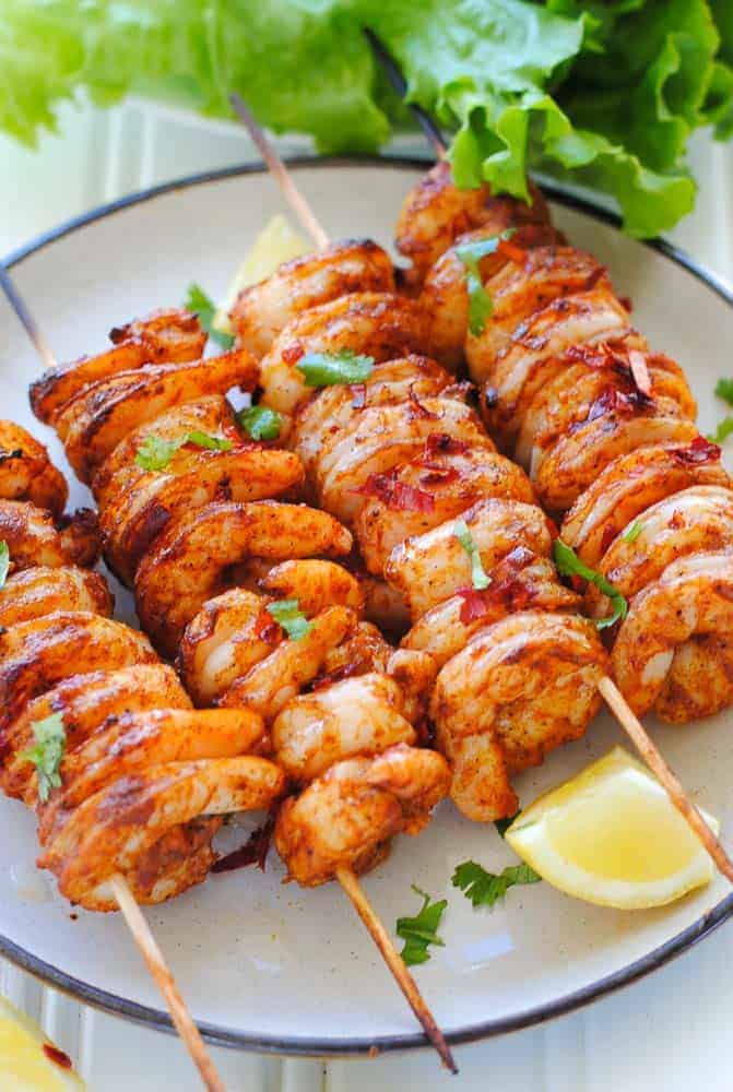 Spice Up Your Summer BBQ With These 5 Mouthwatering South Asian Recipes To Share With Family & Friends! - Tandoori Shrimps.